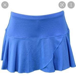 Lucky in Love Blue Tennis Skirt Shorts